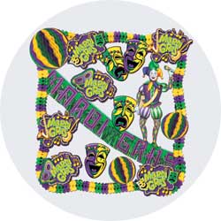 mardi gras decorations kit