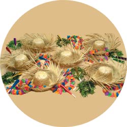 new years party kit luau extreme