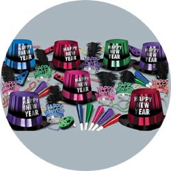 entertainer assortment for 50 new years party kit
