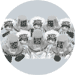 new years party kits shimmering silver