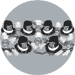 new years party kits top hat & tails