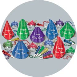 new years party kit sparkling color