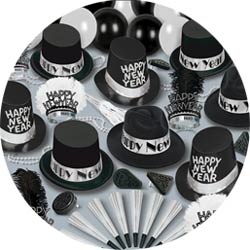 grand deluxe silver for 50 new years party kit
