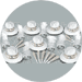 la swing silver new years party kit