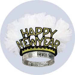 gold feather new years tiaras
