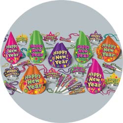 color brite assortment 88575-50 new years party kit