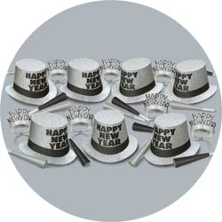 silver mirage new years party kit
