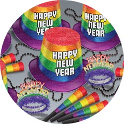 new year pride assortment 80099-50 new years party kit