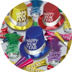 new year thunder assortment 88586-50 new years party kit