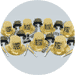 new years party kits gold platinum 77204-50