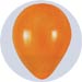 orange latex balloons