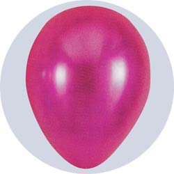 pearlized pink latex balloons