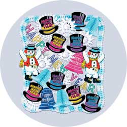 new years decorations kit bright colors
