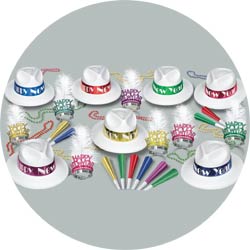 caribbean swing assortment 86156-50 new years party kit