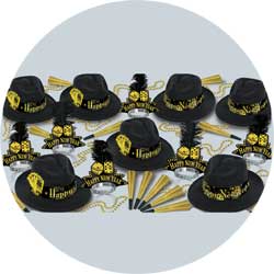 casino gold assortment 88693-50 new years party kit