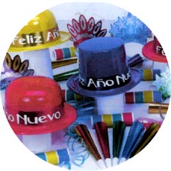 feliz ano nuevo fiesta party kit