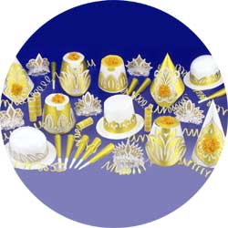 golden nugget assortment 88778-50 new years party kit