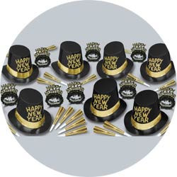 manhattan assortment 88258-50 new years party kit