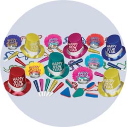 monte carlo assortment 88356-50 new years party kit