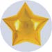 gold mylar star balloons