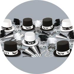 puttin on the ritz assortment 88859-50 new years party kit