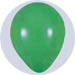 green latex balloons