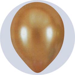 pearlized gold latex balloons